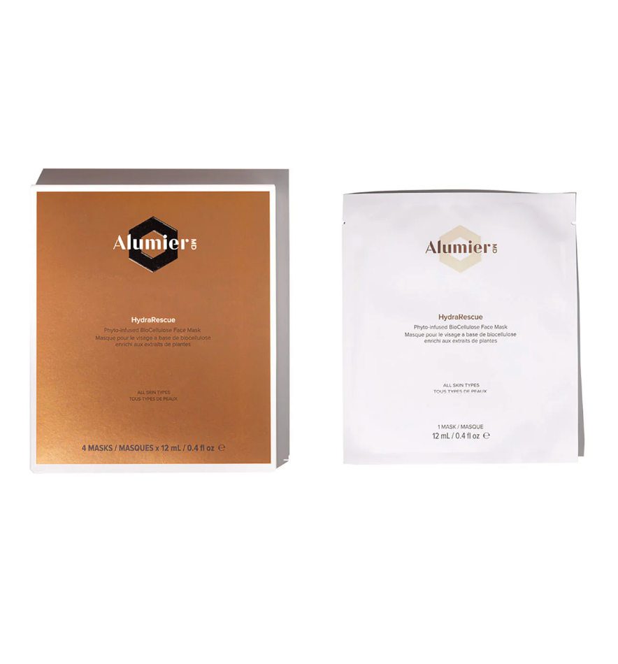 HydraRescue BioCellulose Face Mask (4-Pack)